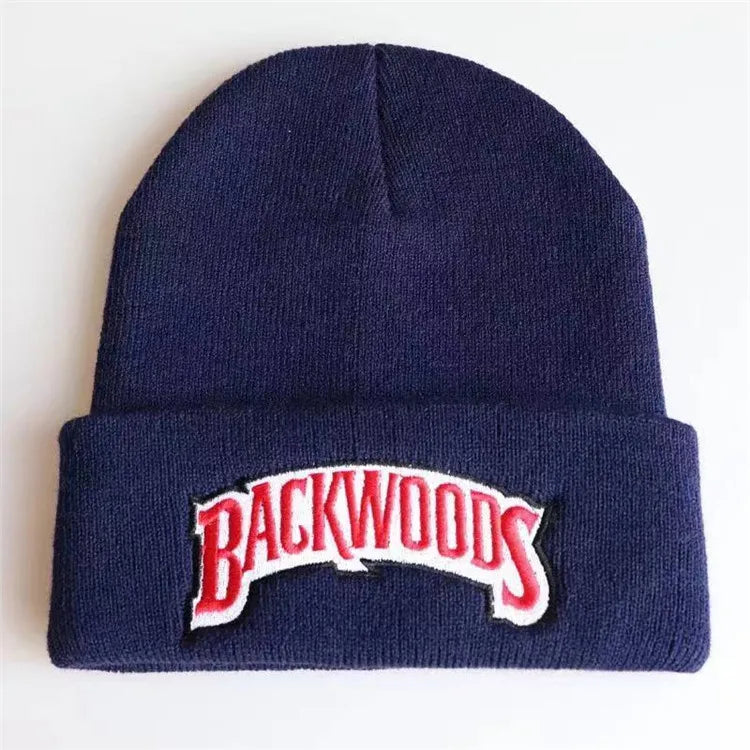 Autumn and Winter Men's and Women's Woolen Hats Knitted Hats BACKWOODS Skateboard Popular Hats Hip-hop Hats Adjustable Beanies