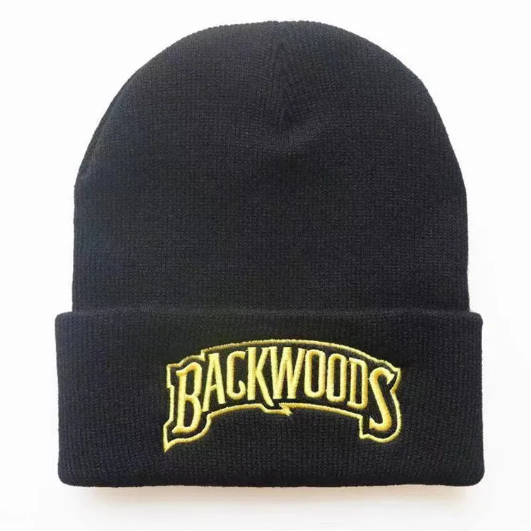 Autumn and Winter Men's and Women's Woolen Hats Knitted Hats BACKWOODS Skateboard Popular Hats Hip-hop Hats Adjustable Beanies