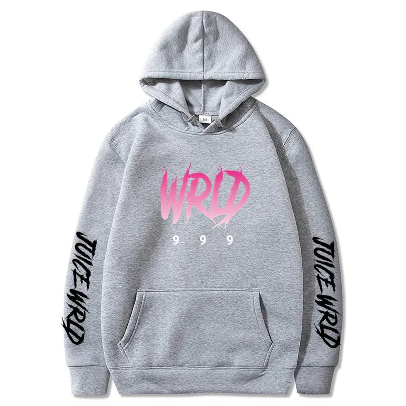 New rapper wrld the same sweatshirt loose men and women with hoodie high street casual unisex wear