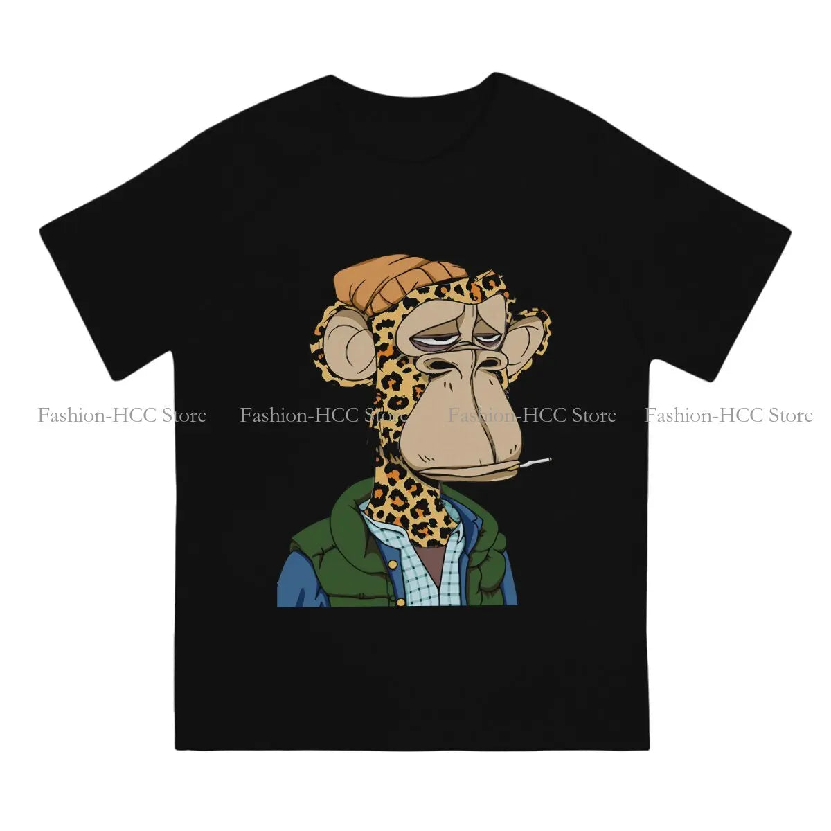 Polyester Bored Ape Yacht Club BAYC NFT TShirt