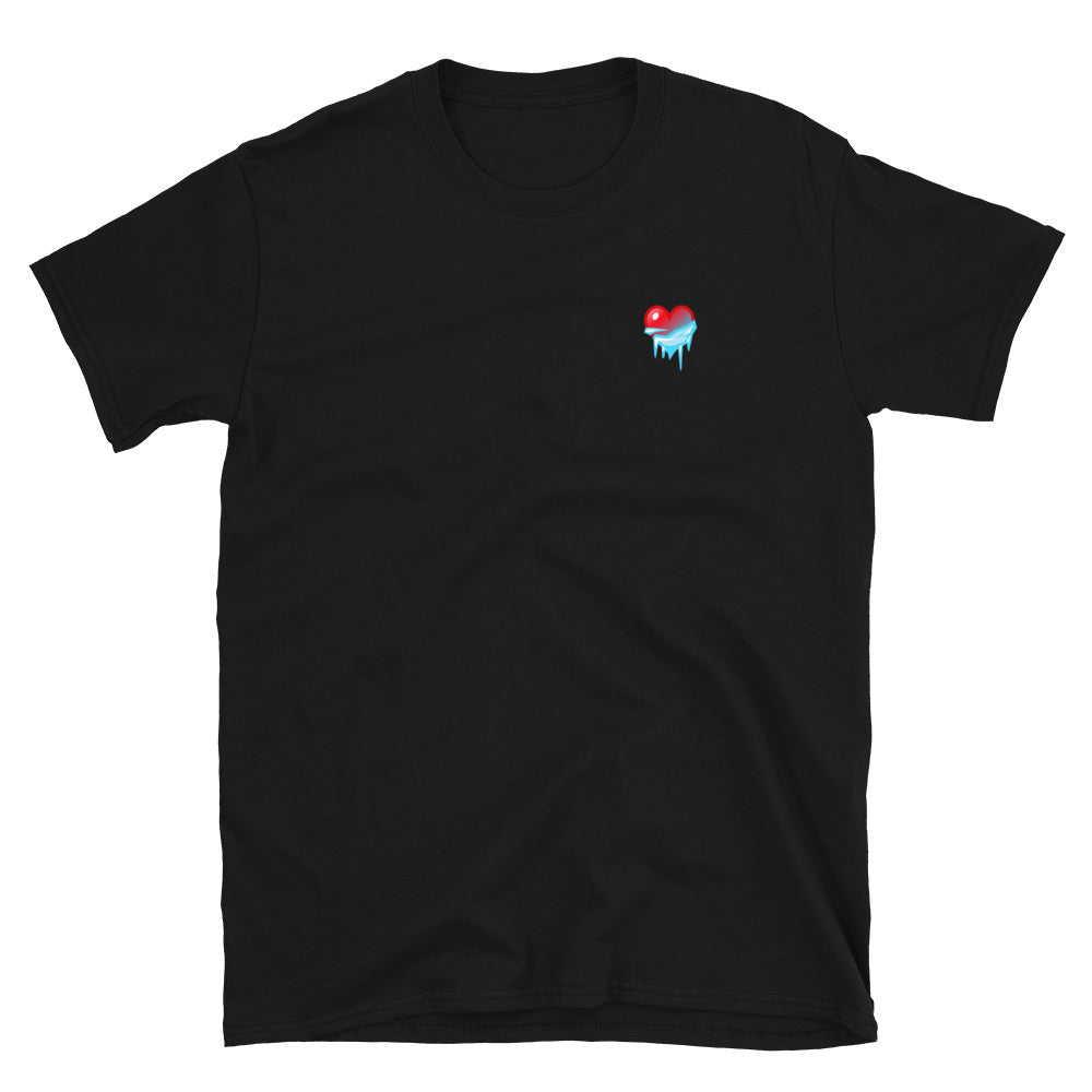 Short-Sleeve Ice Heart Unisex T-Shirt