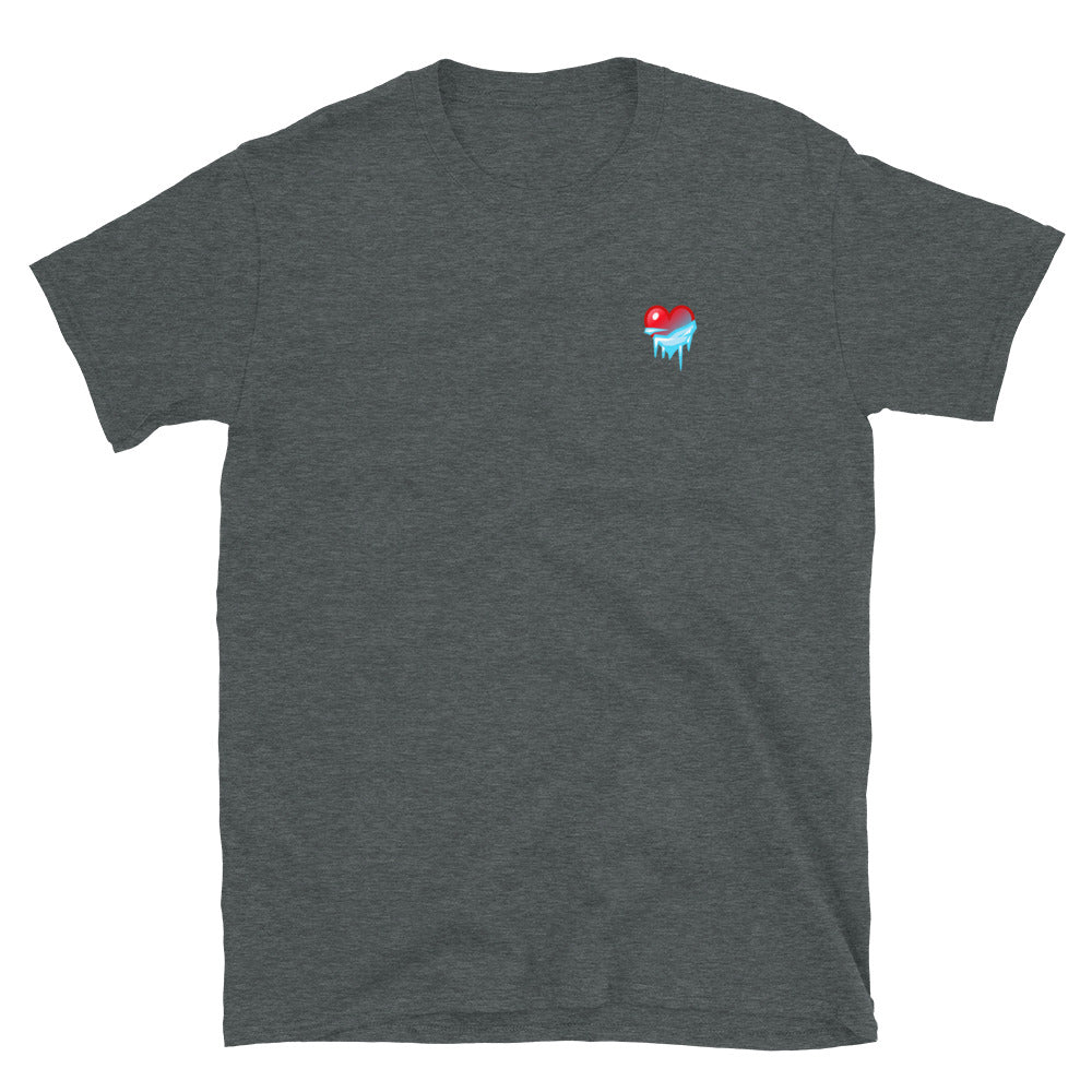 Short-Sleeve Ice Heart Unisex T-Shirt