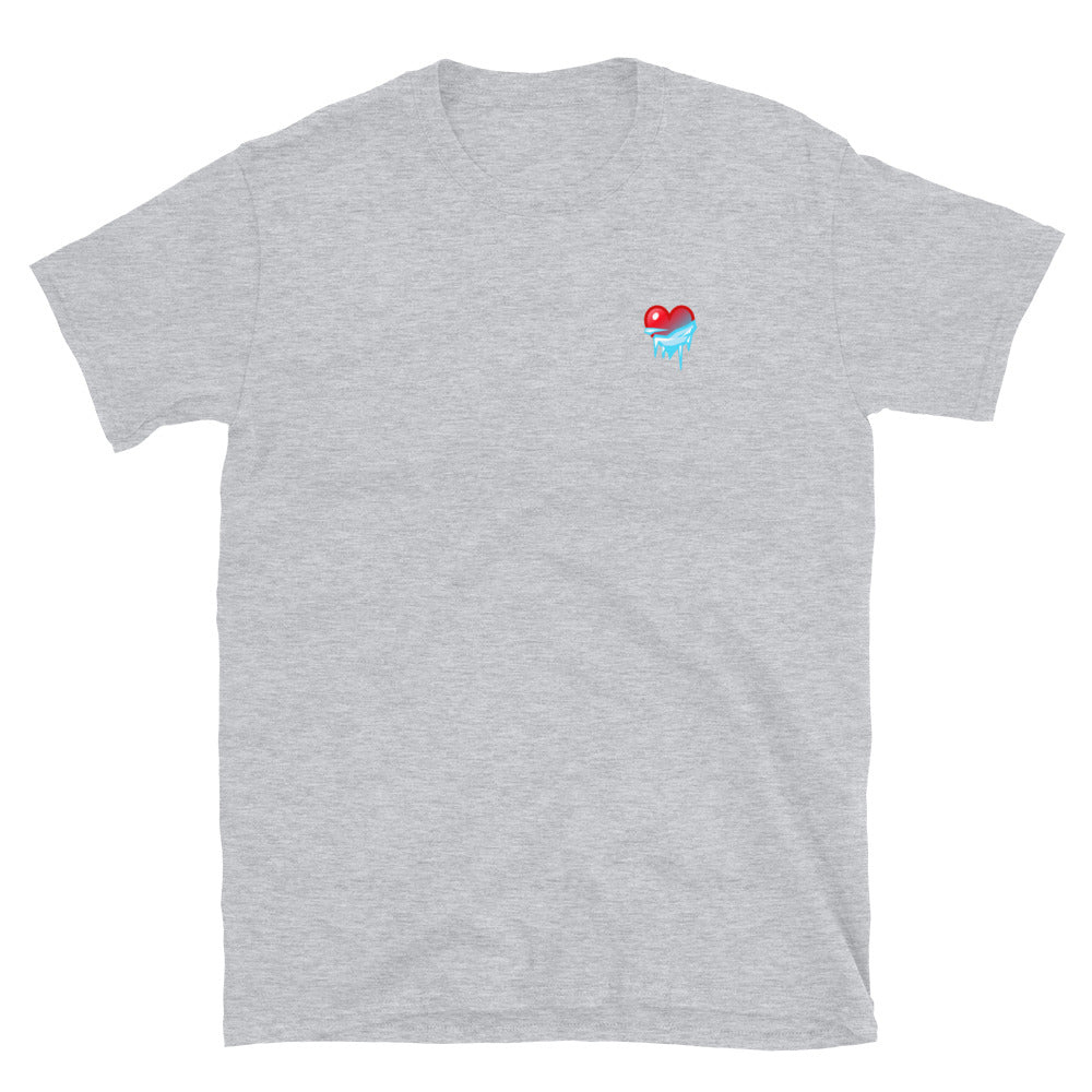 Short-Sleeve Ice Heart Unisex T-Shirt