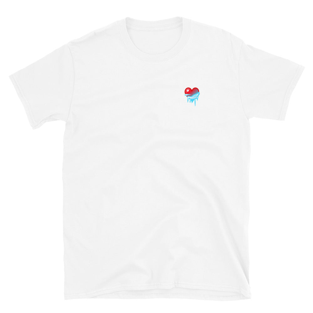 Short-Sleeve Ice Heart Unisex T-Shirt