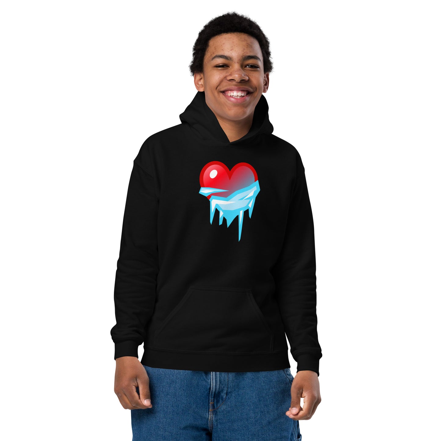 Youth Ice Heart hoodie