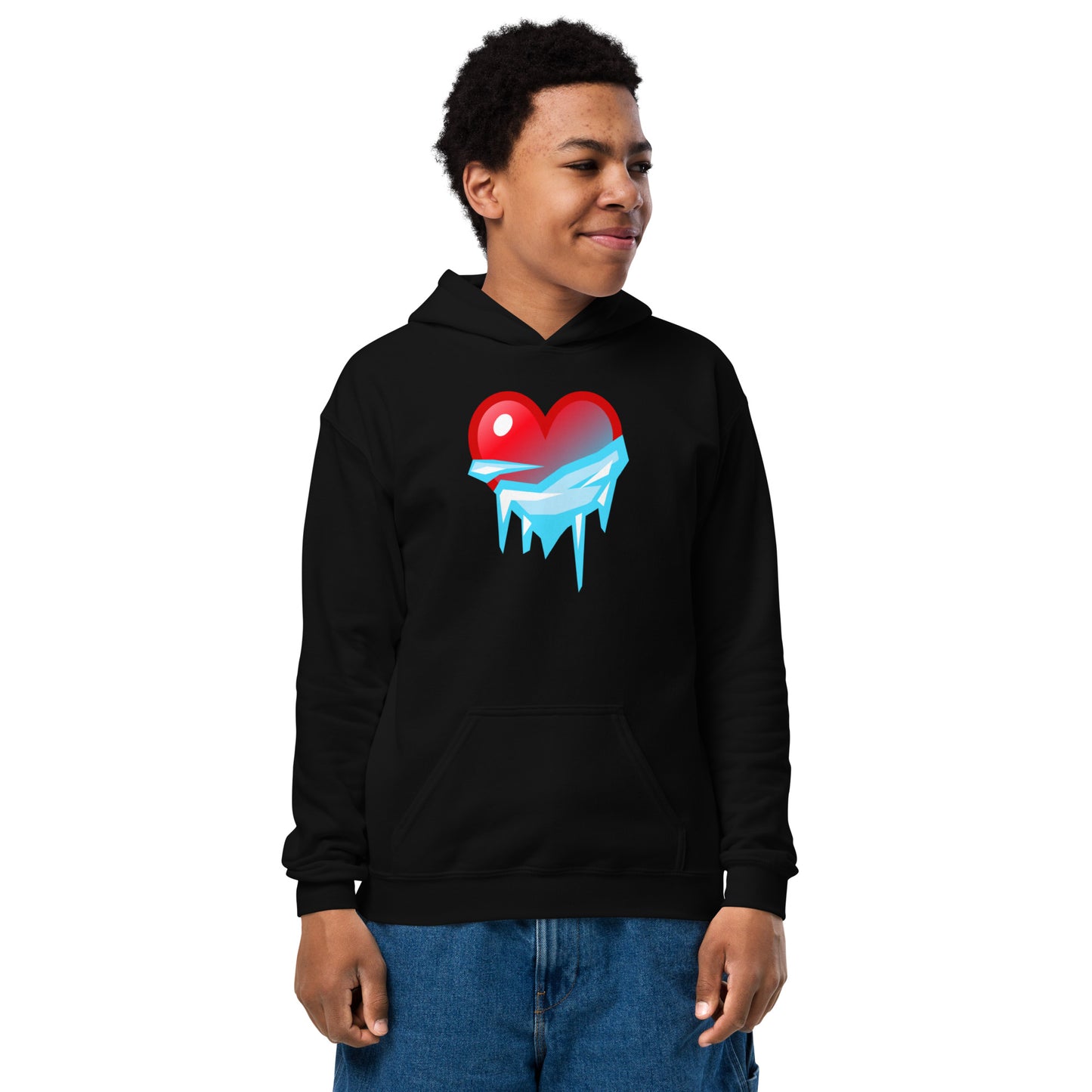 Youth Ice Heart hoodie