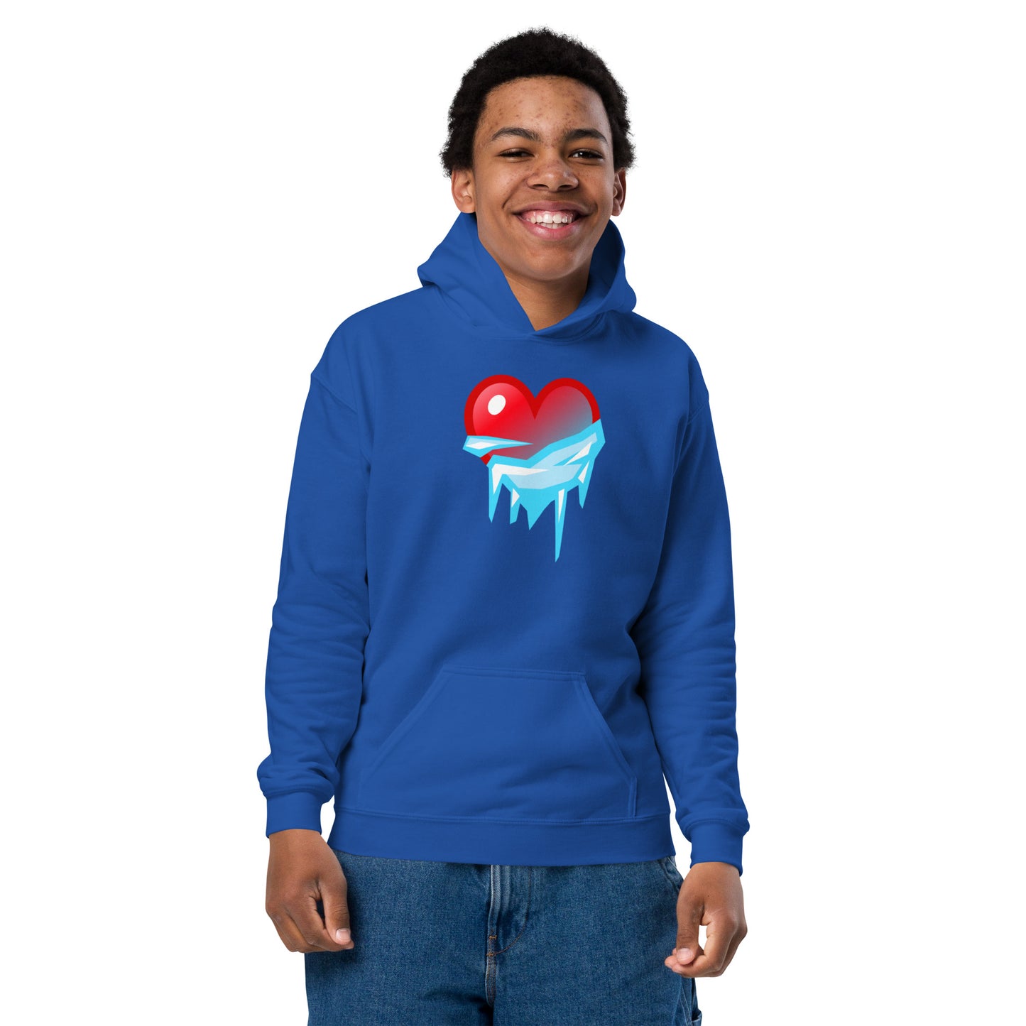 Youth Ice Heart hoodie