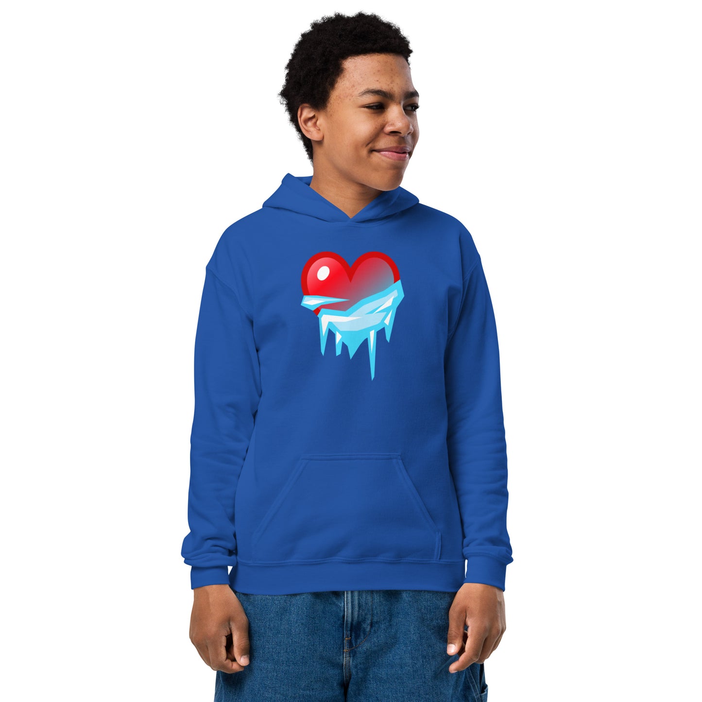 Youth Ice Heart hoodie