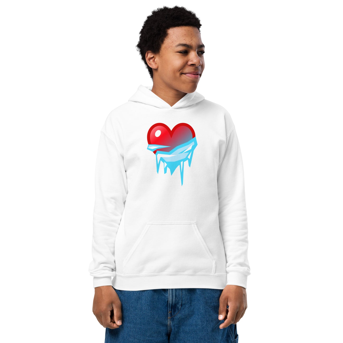 Youth Ice Heart hoodie